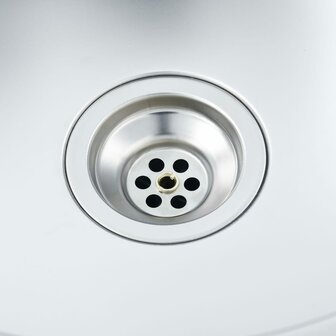 Spoelbak roestvrij staal 6