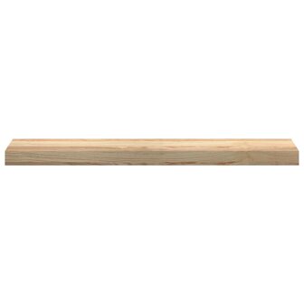 Vensterbanken 2 st onbehandeld 80x15x2 cm massief eikenhout 4