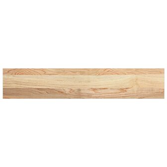 Vensterbanken 2 st onbehandeld 80x15x2 cm massief eikenhout 6