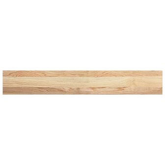 Vensterbanken 2 st onbehandeld 100x15x2 cm massief eikenhout 6