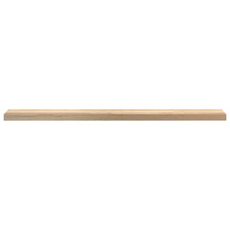 Vensterbanken 2 st onbehandeld 140x15x2 cm massief eikenhout 4