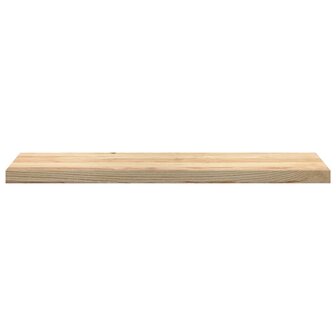 Vensterbanken 2 st onbehandeld 100x25x2 cm massief eikenhout 4