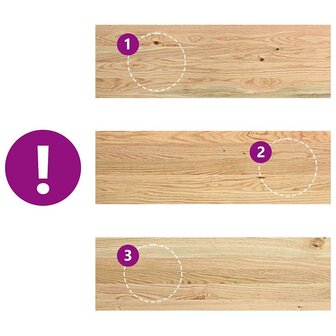 Vensterbanken 2 st onbehandeld 80x30x2 cm massief eikenhout 7