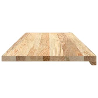 Vensterbanken 2 st onbehandeld 110x40x2 cm massief eikenhout 5