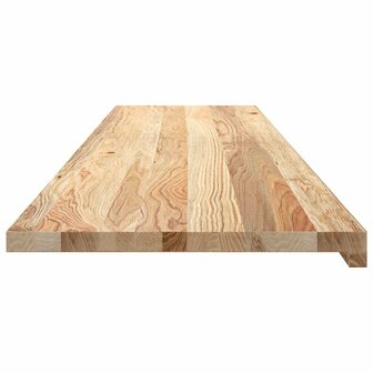 Vensterbanken 2 st onbehandeld 160x40x2 cm massief eikenhout 5