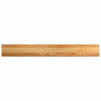 Vensterbanken 2 st 120x15x2 cm massief eikenhout lichtbruin 6