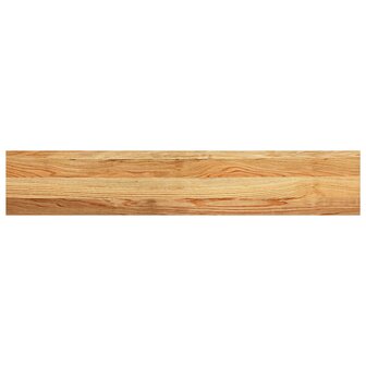 Vensterbanken 2 st 110x20x2 cm massief eikenhout lichtbruin 6