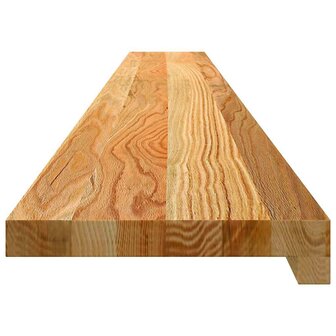 Vensterbanken 2 st 160x20x2 cm massief eikenhout lichtbruin 5