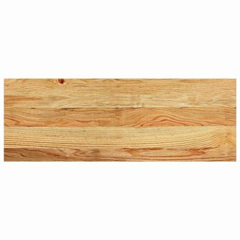 Vensterbanken 2 st 70x25x2 cm massief eikenhout lichtbruin 6