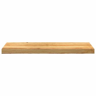 Vensterbanken 2 st 80x25x2 cm massief eikenhout lichtbruin 4