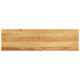 Vensterbanken 2 st 90x25x2 cm massief eikenhout lichtbruin 6