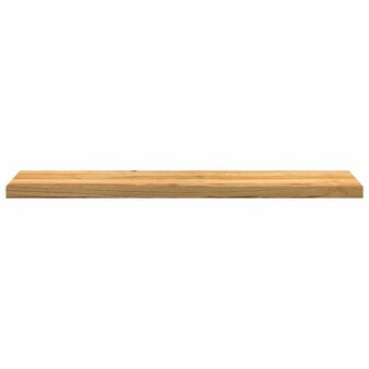 Vensterbanken 2 st 120x25x2 cm massief eikenhout lichtbruin 4