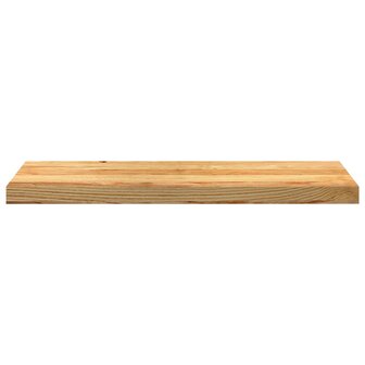 Vensterbanken 2 st 80x30x2 cm massief eikenhout lichtbruin 4
