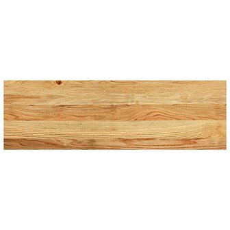 Vensterbanken 2 st 80x30x2 cm massief eikenhout lichtbruin 6