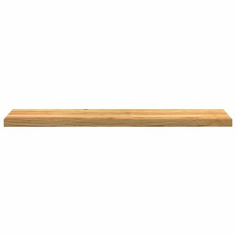 Vensterbanken 2 st 120x30x2 cm massief eikenhout lichtbruin 4