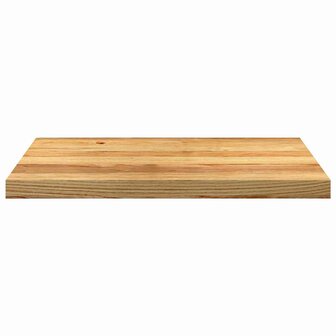 Vensterbanken 2 st 70x40x2 cm massief eikenhout lichtbruin 4