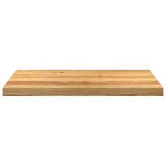 Vensterbanken 2 st 80x40x2 cm massief eikenhout lichtbruin 4