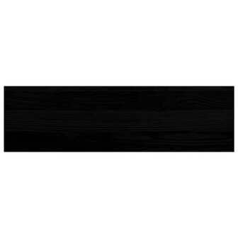Vensterbanken 2 st 70x20x2 cm massief eikenhout bruin-zwart 6