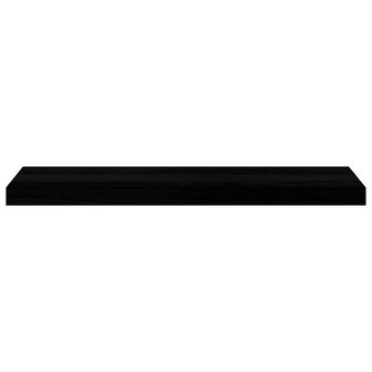 Vensterbanken 2 st 80x20x2 cm massief eikenhout bruin-zwart 4