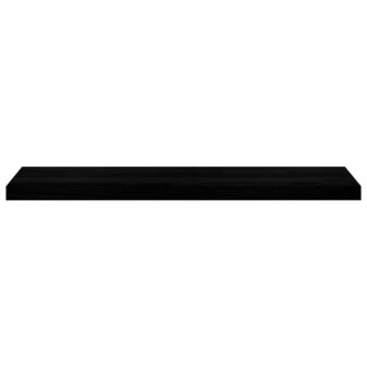 Vensterbanken 2 st 100x25x2 cm massief eikenhout bruin-zwart 4