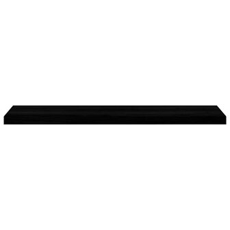 Vensterbanken 2 st 110x30x2 cm massief eikenhout bruin-zwart 4