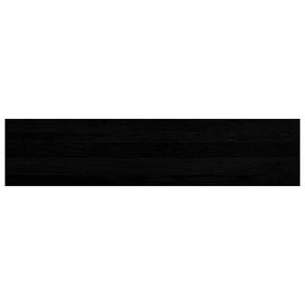 Vensterbanken 2 st 110x30x2 cm massief eikenhout bruin-zwart 6