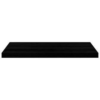 Vensterbanken 2 st 80x40x2 cm massief eikenhout bruin-zwart 4