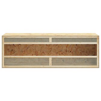 Terrarium 144x46x48 cm bewerkt hout 4
