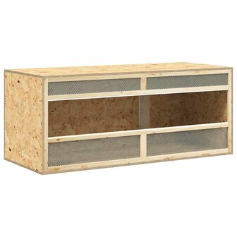 Terrarium 120x50x50 cm bewerkt hout 2