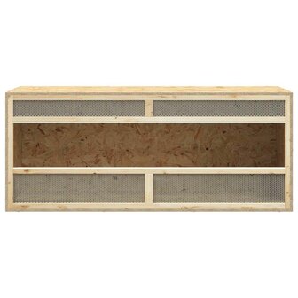 Terrarium 120x50x50 cm bewerkt hout 4