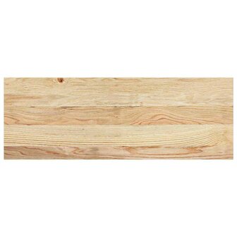 Traptreden 2 st 70x30x2 cm onbehandeld massief eikenhout 4