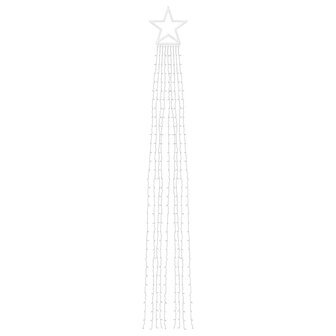 Kerstboomverlichting 320 blauwe LED&amp;apos;s 375 cm 5