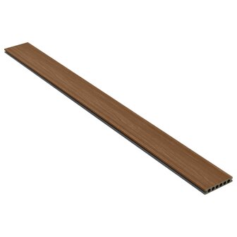 Terrasplanken met accessoires 35 m&amp;sup2; 4 m HKC bruin en grijs 6