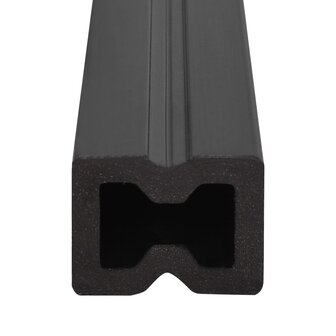 Terrasplanken met accessoires 35 m&amp;sup2; 4 m HKC bruin en grijs 8