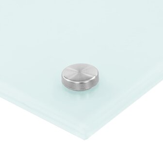 Spatscherm keuken 100x40 cm gehard glas melkwit 4
