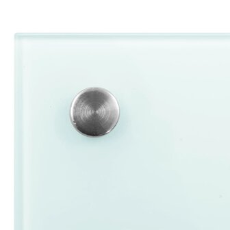 Spatscherm keuken 100x50 cm gehard glas melkwit 3
