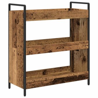 Keukentrolley Oudhout 70 x 30 x 82 cm Bewerkt hout 5