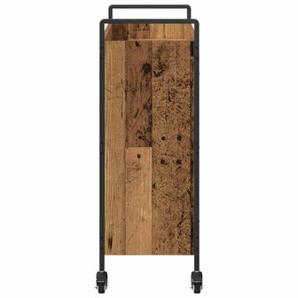 Keukentrolley Oudhout 70 x 30 x 82 cm Bewerkt hout 7