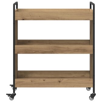 Keukentrolley Artisan Eiken 70 x 30 x 82 cm Bewerkt hout 6