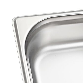 Gastronormbakken 12 st GN 1/6 65 mm roestvrij staal  7