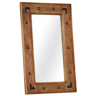 Spiegel 50x80 cm massief acaciahout 2