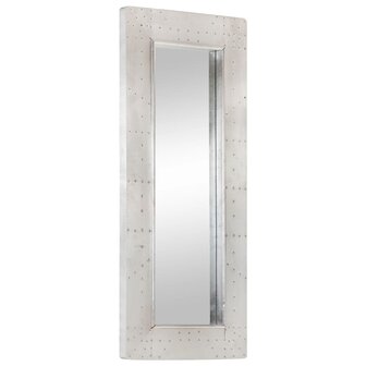 Spiegel luchtvaartstijl 110x50 cm metaal 9
