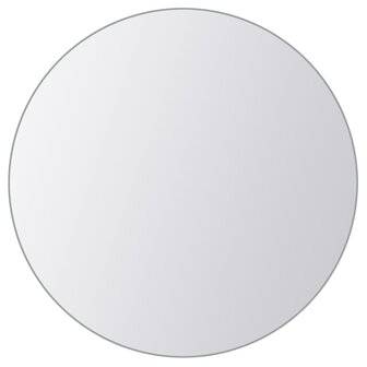 8 st Spiegeltegels rond glas 5