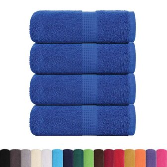 Gastendoekjes FROGN 4 st 30x50 cm 360 g/m&amp;sup2; blauw 2