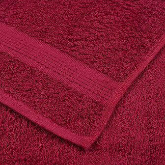 Gastendoekjes FROGN 2 st 30x50 cm 360 g/m&amp;sup2; bordeaux 6
