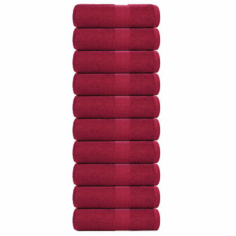 Gastendoekjes FROGN 10 st 30x50 cm 360 g/m&amp;sup2; bordeaux 1