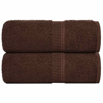 Gastendoekjes FROGN 2 st 30x50 cm 360 g/m&amp;sup2; bruin 1