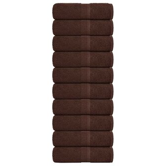 Gastendoekjes FROGN 10 st 30x50 cm 360 g/m&amp;sup2; bruin 1