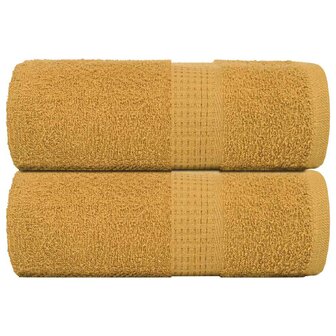 Gastendoekjes FROGN 2 st 30x50 cm 360 g/m&amp;sup2; goud 1
