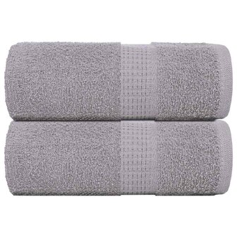 Gastendoekjes FROGN 2 st 30x50 cm 360 g/m&amp;sup2; grijs 1